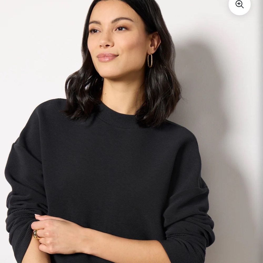 Varley Black Crew Neck